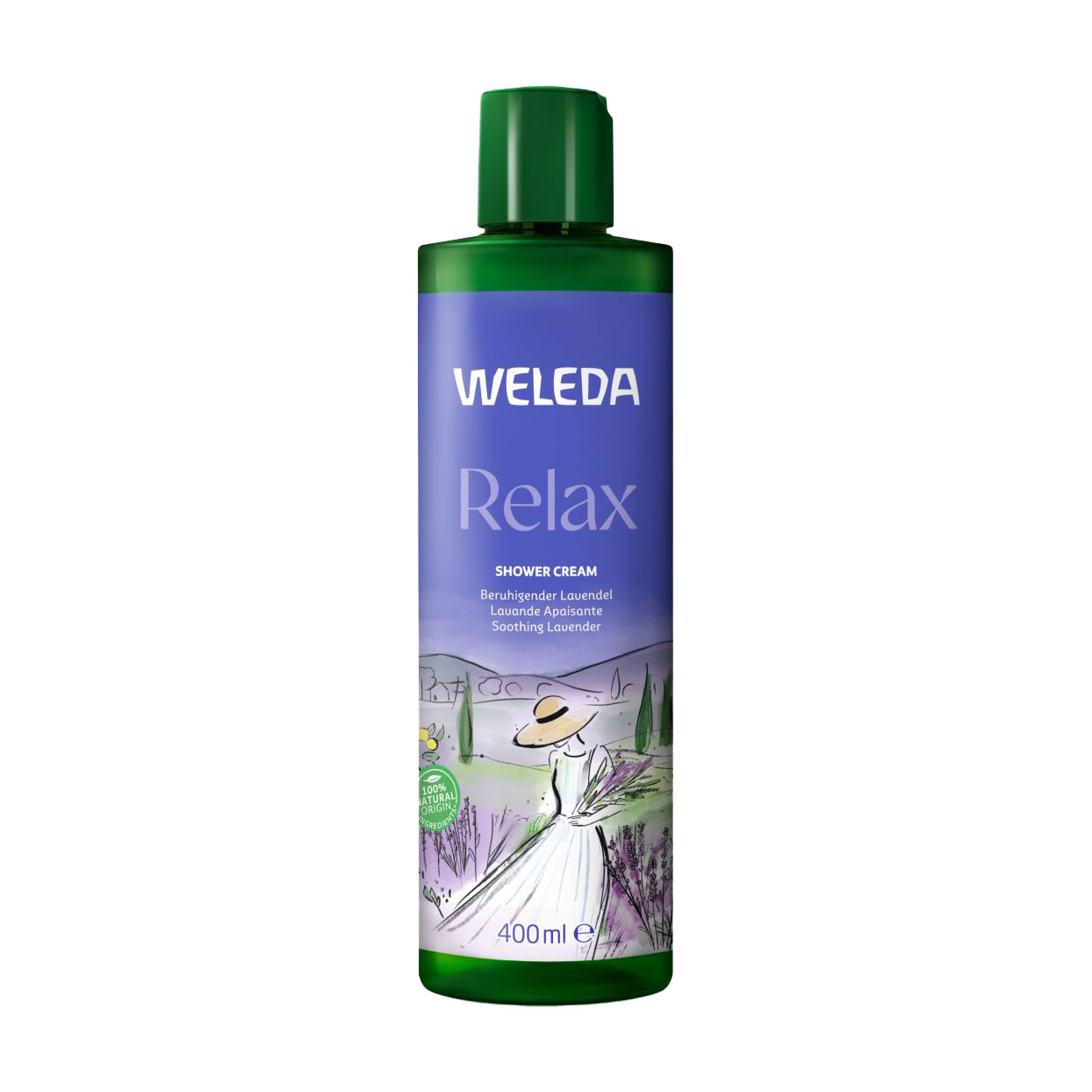 Крем-гель для душу Weleda Relax Shower Cream, 400 мл